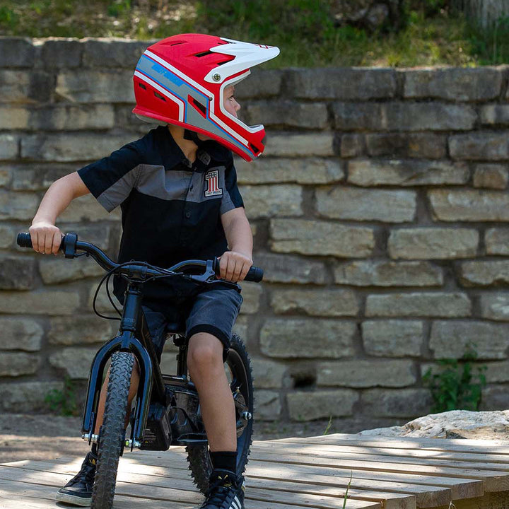 H-D SANCTION HELMET RED XS
