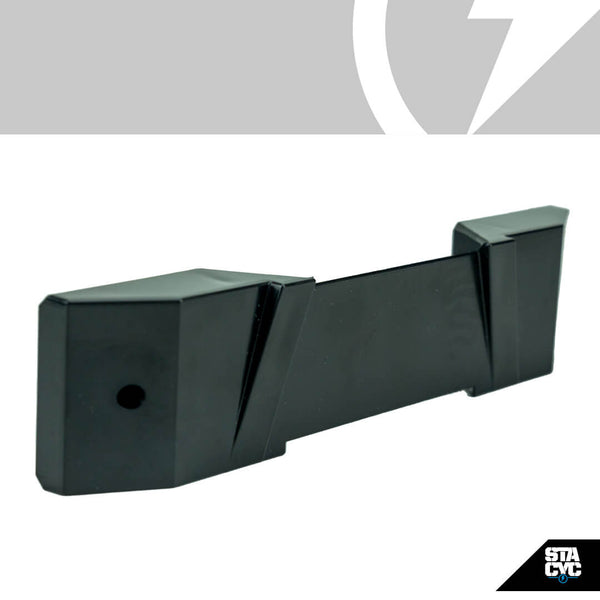 REPLACEMENT FOOTREST INSERT 16ELITE/18/20EDRIVE, BLACK STACYC