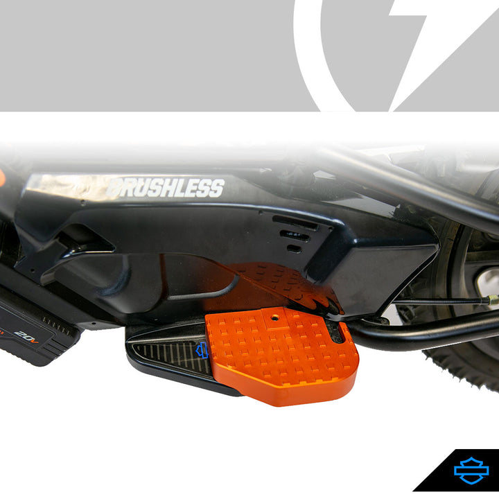 EXTENDED FOOTREST - ORANGE