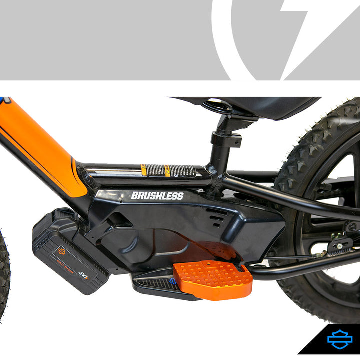 EXTENDED FOOTREST - ORANGE