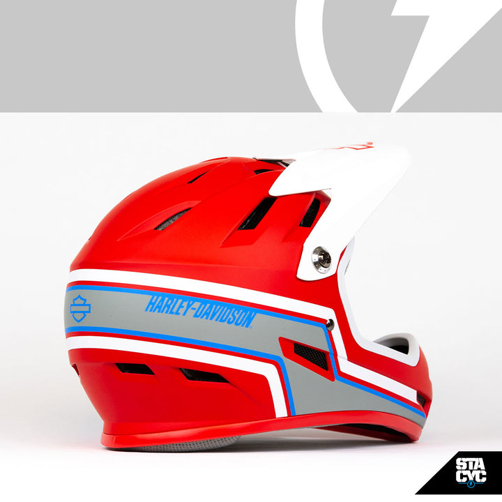 H-D SANCTION HELMET RED MD
