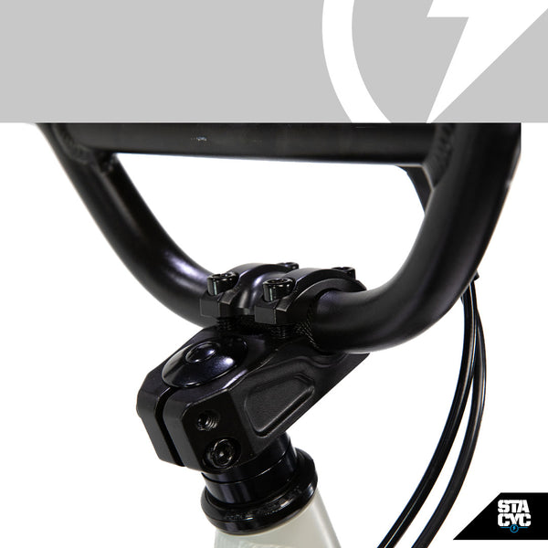 19mm MINI BAR RISER KIT BLACK STACYC