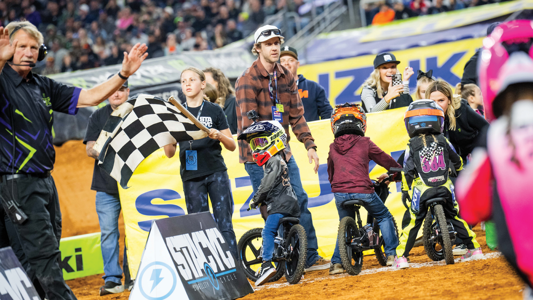 Lights, Dirt, and Good Times: STACYC at the Arlington Supercross