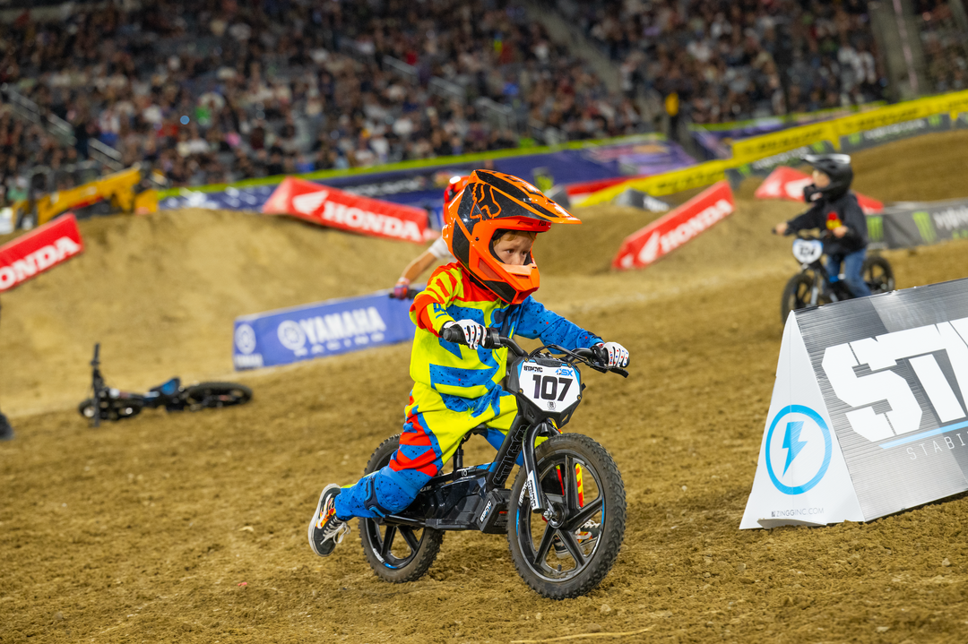 STACYC Demos and Holeshot Challenge at San Diego Supercross