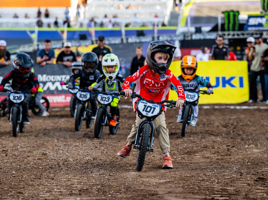 STACYC Demos and Holeshot Challenge at the Supercross Finale