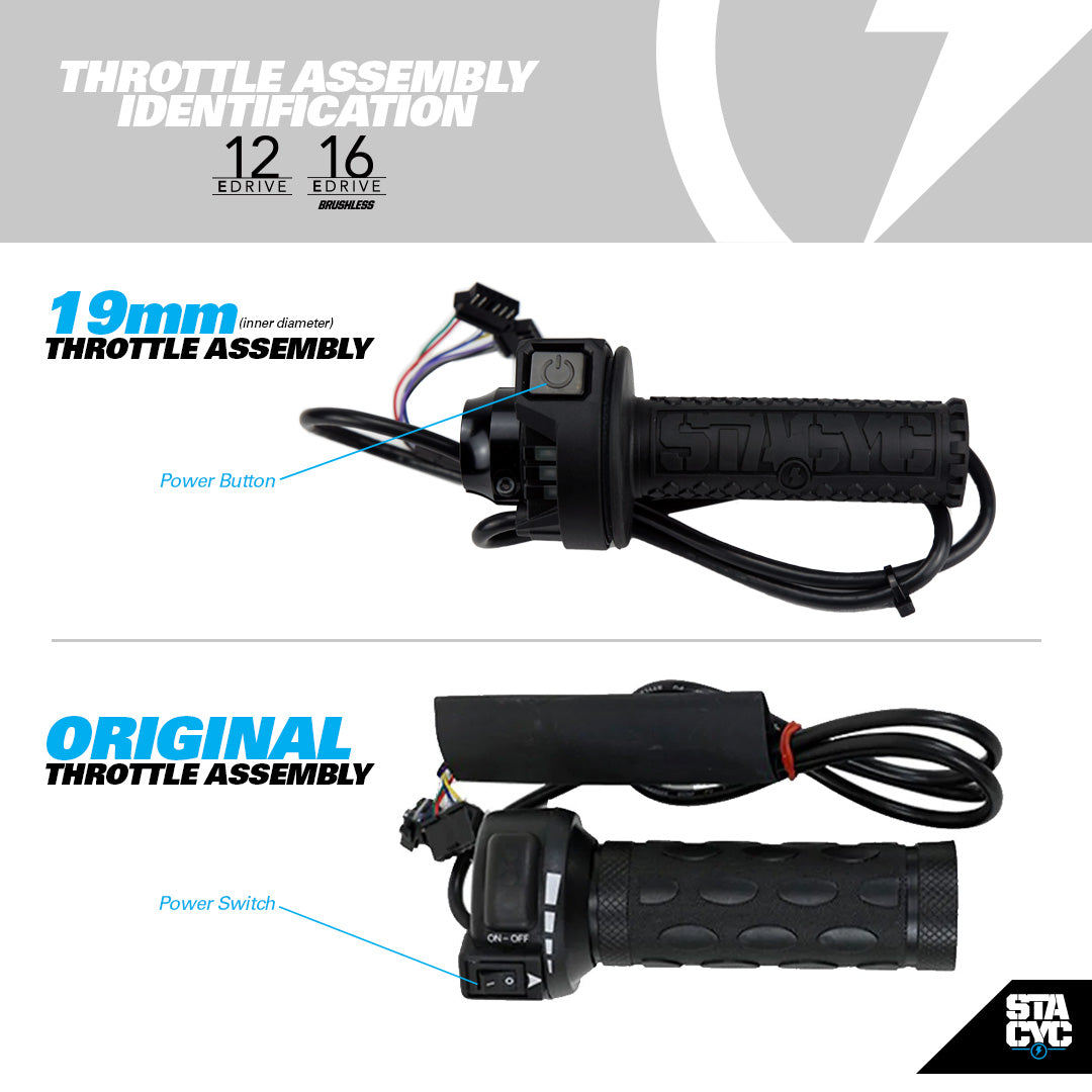 16eDRIVE HANDLEBAR 19mm LE REPLACEMENT (22.2mm STEM)