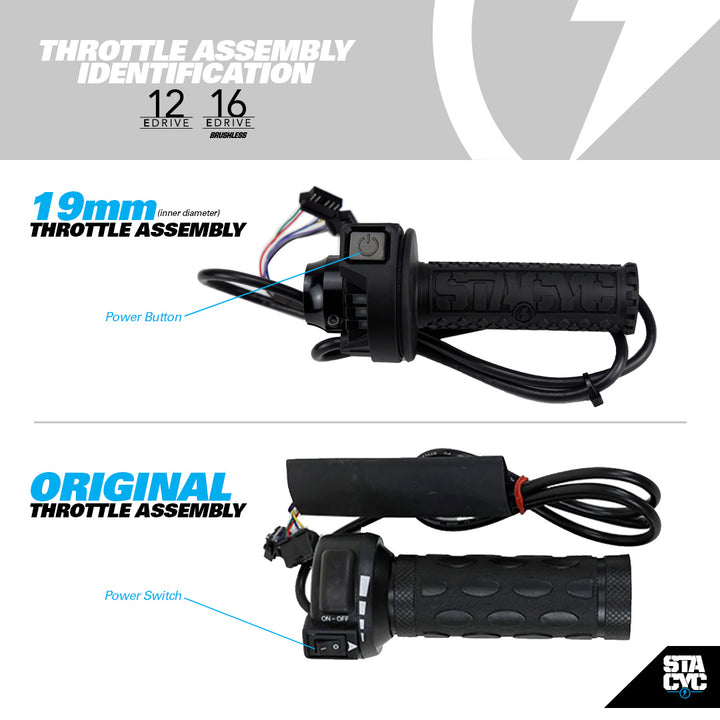 16eDRIVE HANDLEBAR 19mm LE REPLACEMENT (22.2mm STEM)