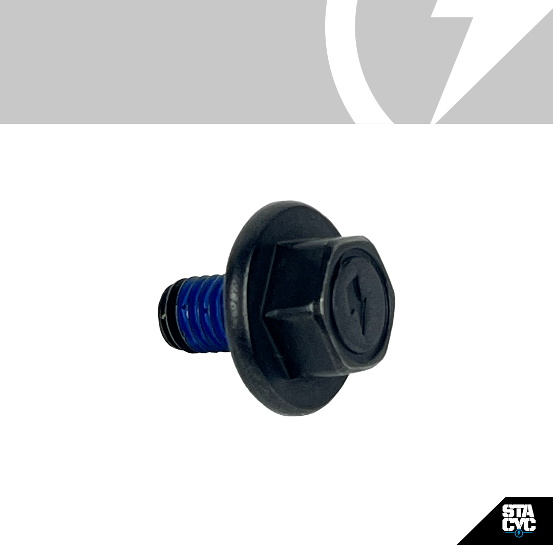 SPROCKET HEX BOLT WITH STACYC LOGO
