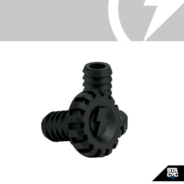 BAR ENDS - 19mm BLACK
