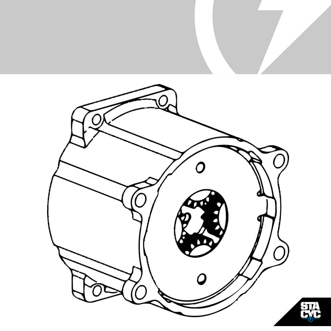 REPLACEMENT PLANETARY GEARBOX - 16ELITE/18/20EDRIVE - STACYC