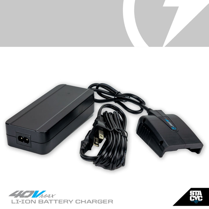 36V SLOW SMART BATTERY CHARGER - 3AH/6AH BATTERIES