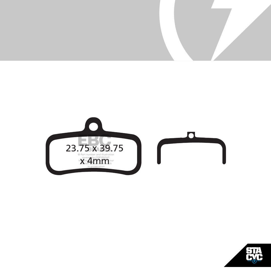 REPLACEMENT BRAKE PADS 18E/20EDRIVE (CFA493)