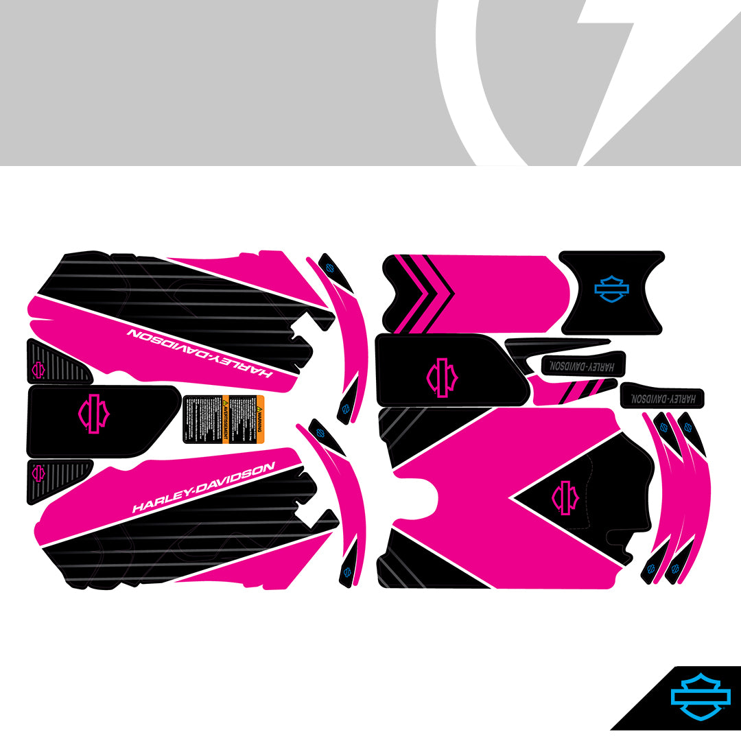 H-D IRONe Revelation Graphic Kit - Pink
