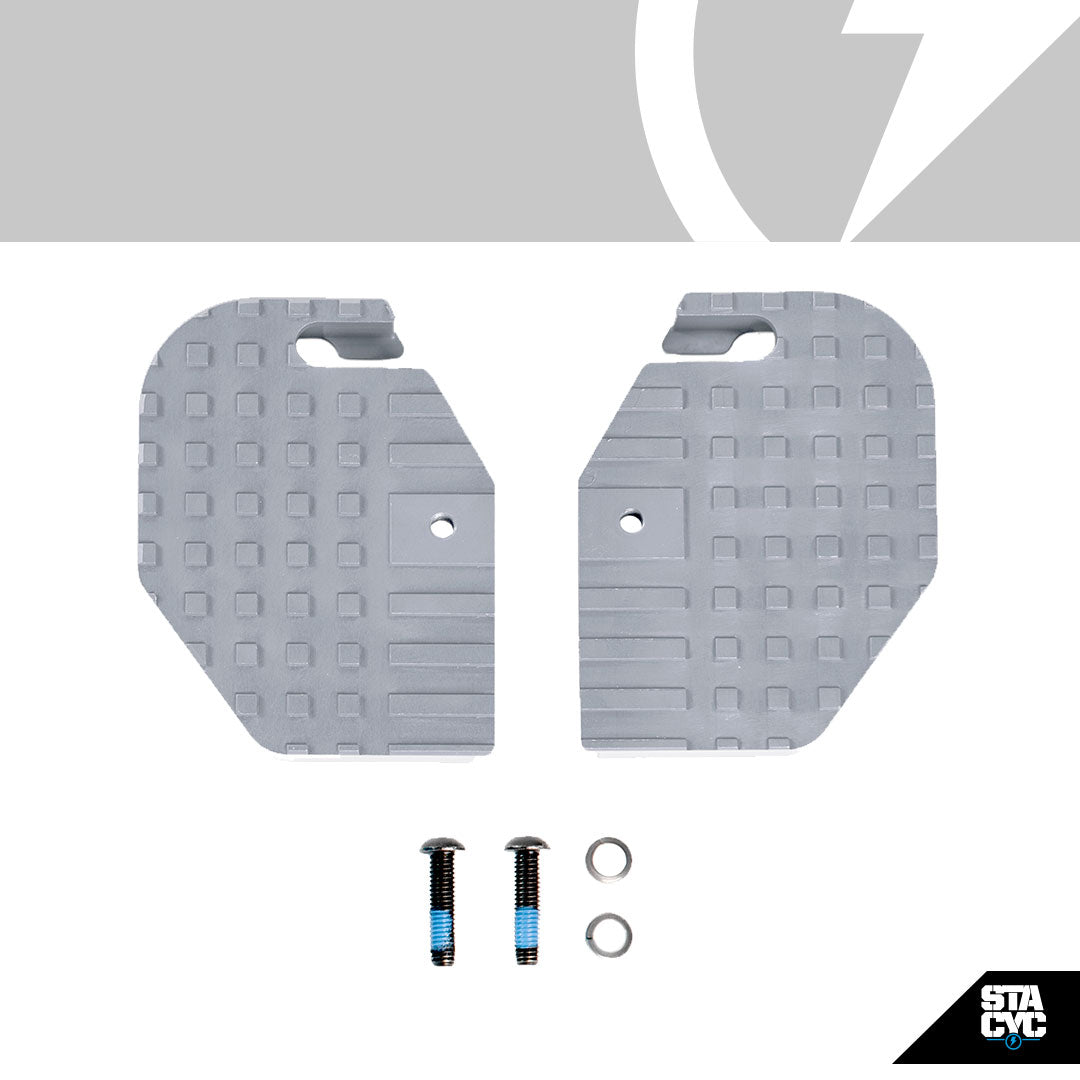 EXTENDED FOOTREST - GUNMETAL