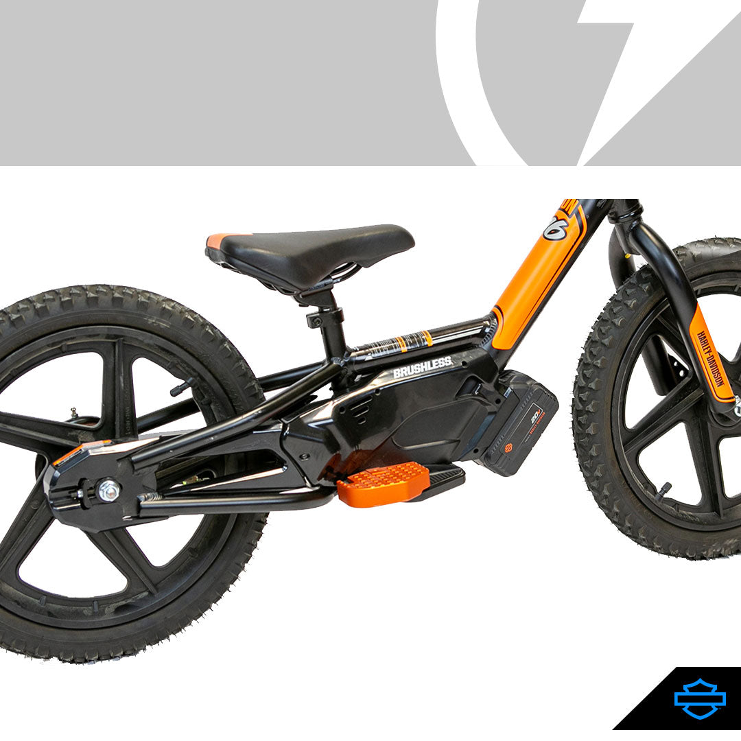 EXTENDED FOOTREST - ORANGE
