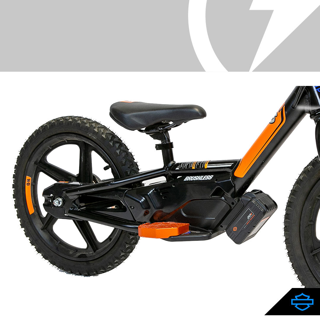 EXTENDED FOOTREST - ORANGE