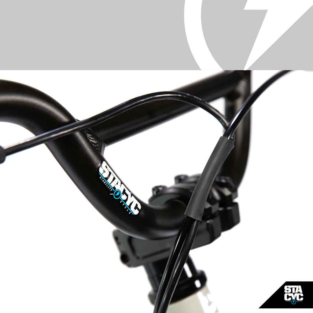 19mm MINI BAR RISER KIT - BLACK - STACYC