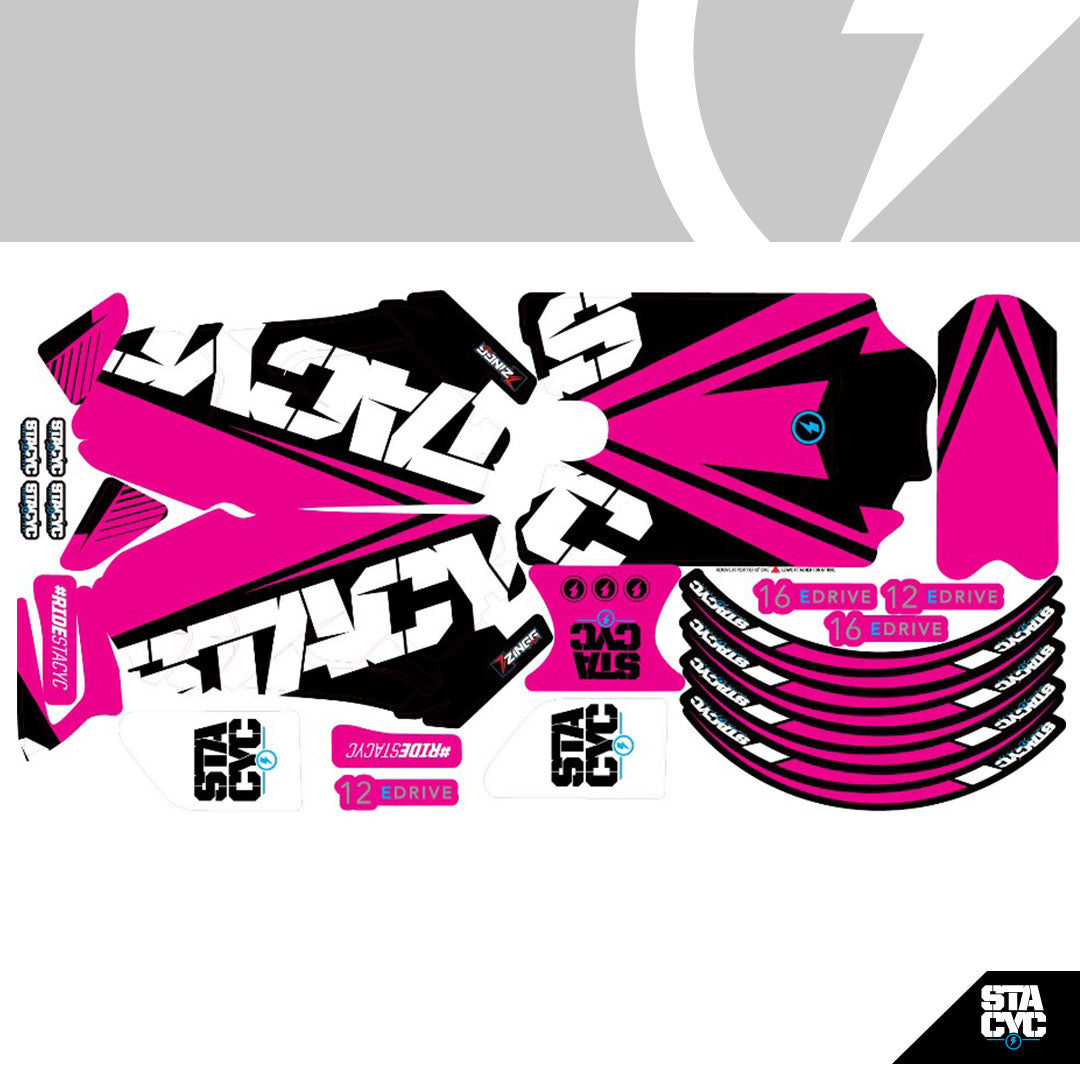 GRAPHICS KIT - ELECTRIFY PINK