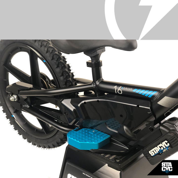 EXTENDED FOOTREST - CYAN