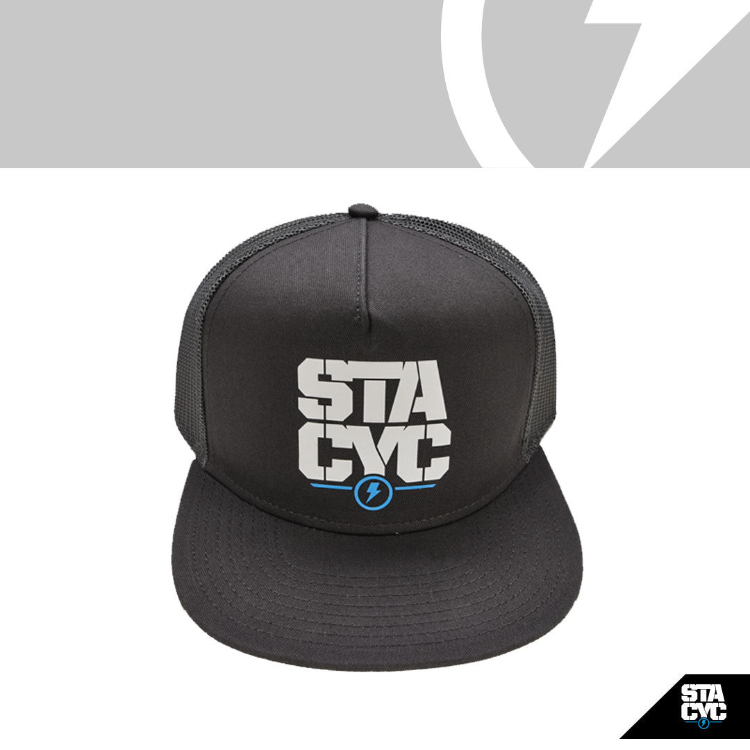 ADULT TRUCKER HAT - GRAY