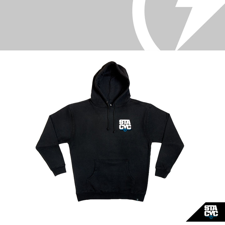KIDS PULL OVER HOODIE - BLACK