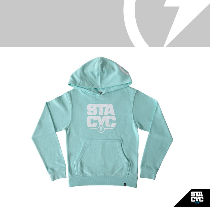 KIDS PULLOVER HOODIE - MINT