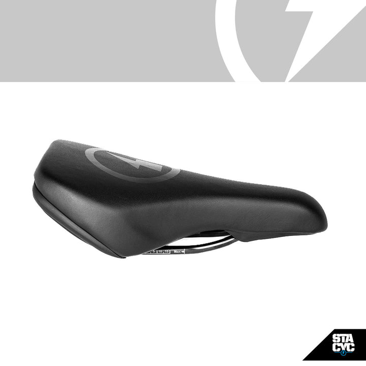 BOLT LOGO SADDLE - BLACK