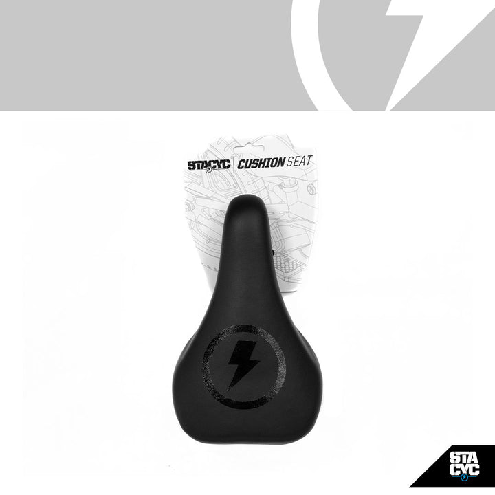 BOLT LOGO SADDLE - BLACK